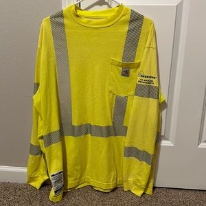 Men’s Carhartt FR high visibility longsleeve tee